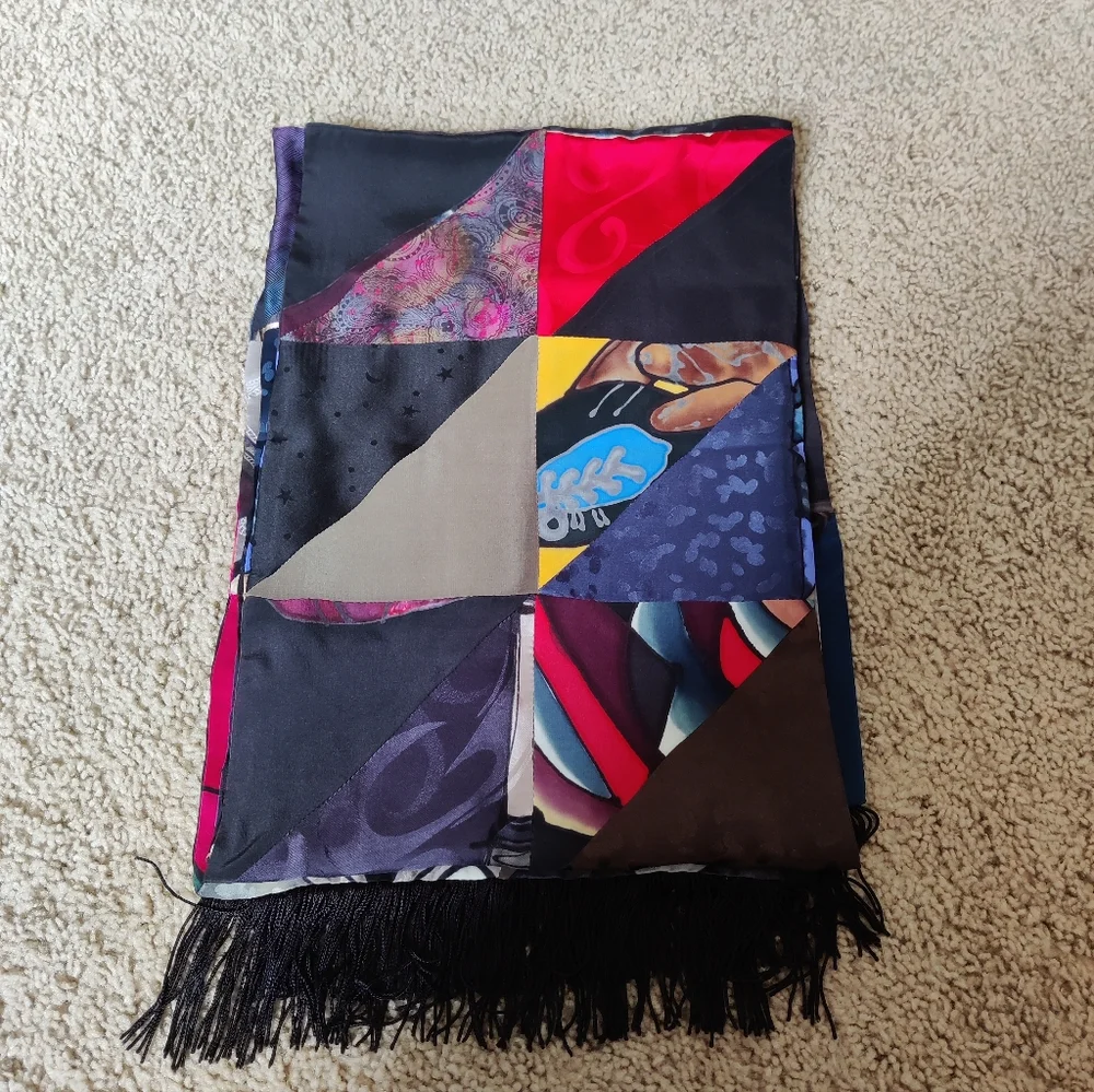 NEW Robert Daskal Silk Scarf